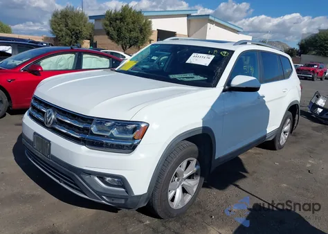 2018 Volkswagen Atlas 3.6L V6 Sel z USA, uszkodzony, nr VIN 1V2MR2CAOJC557030